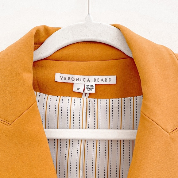 Veronica Beard Miller Dickey Jacket in Saffron 12 - Picture 5 of 13